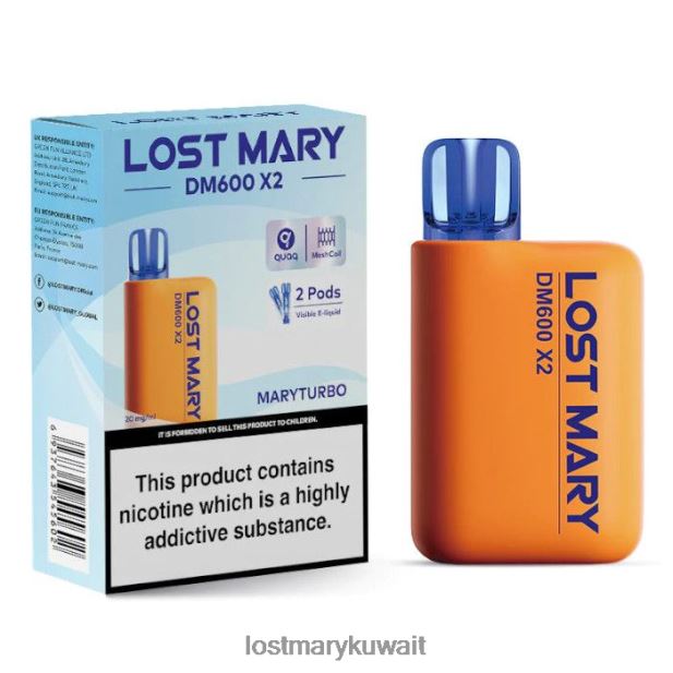 لوست ماري DM600 X2 vape القابل للتصرف - Lost Mary Kuwait maryturbo 6N448P195