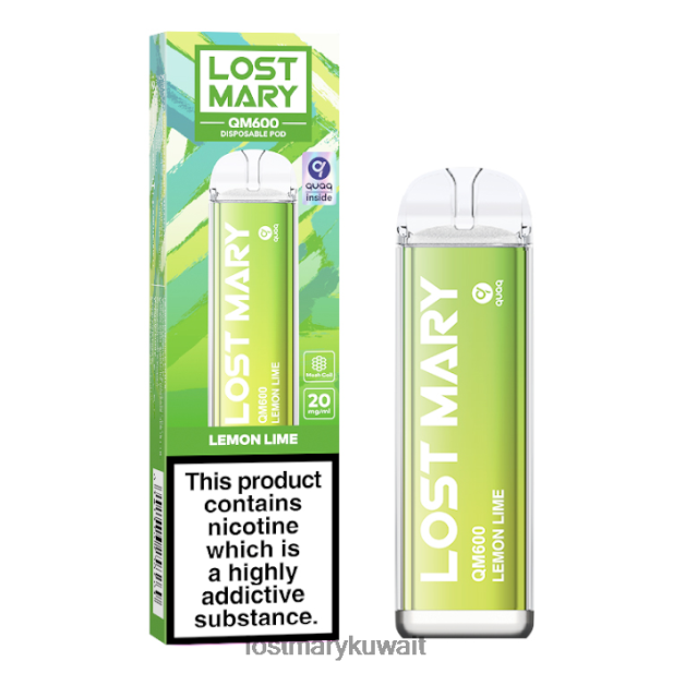 فقدت ماري qm600 vape القابل للتصرف - Lost Mary Online Store ليمون حامض 6N448P168